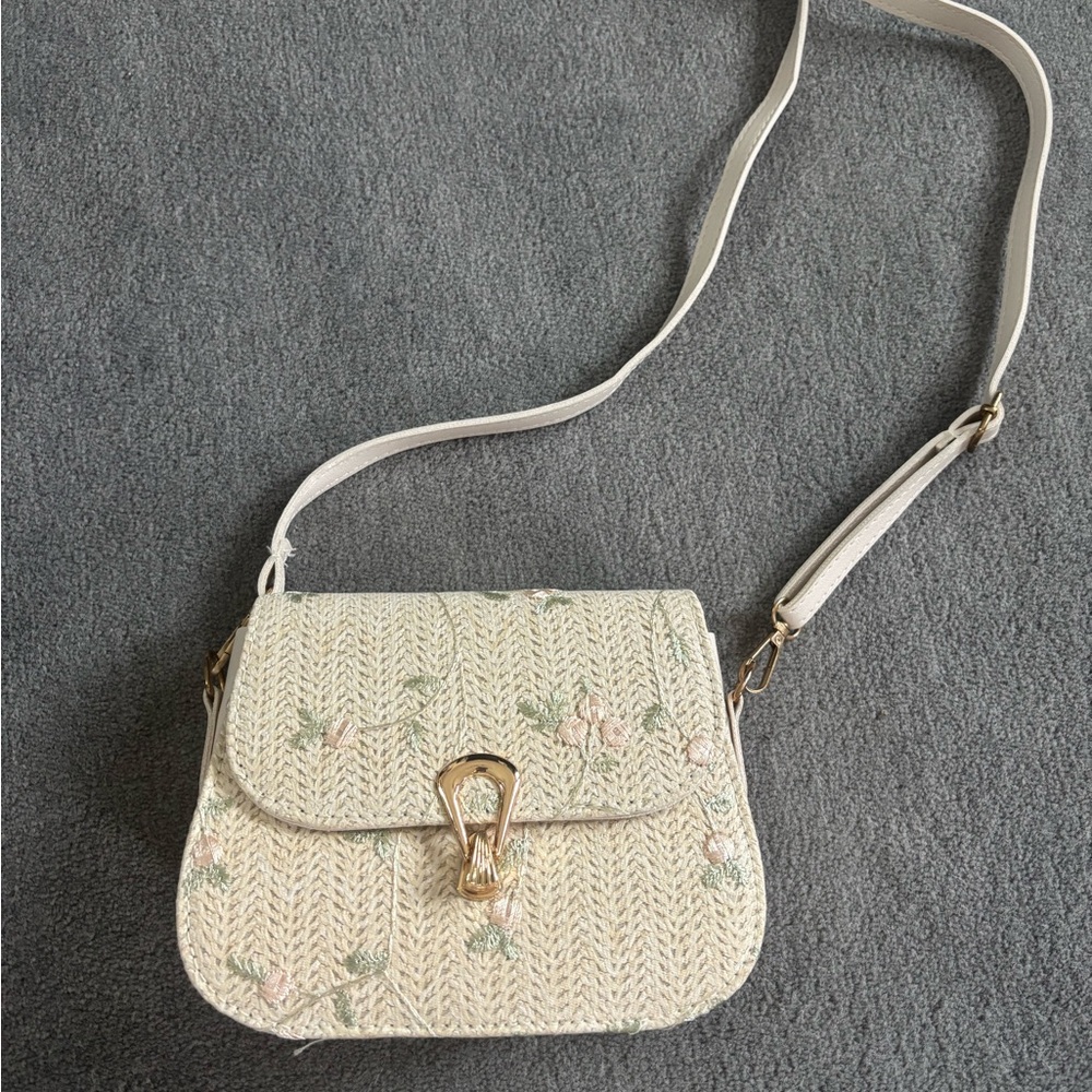 Woven crossbody